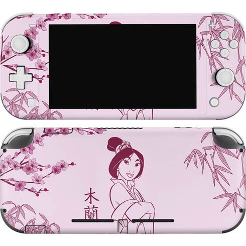 Disney Mulan Character Art Nintendo Switch Lite Skin